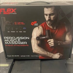 Black Percussion Muscle Massager